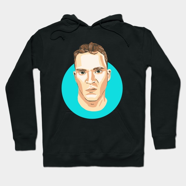 Jeremy Usborne Hoodie by BobbyShaftoe